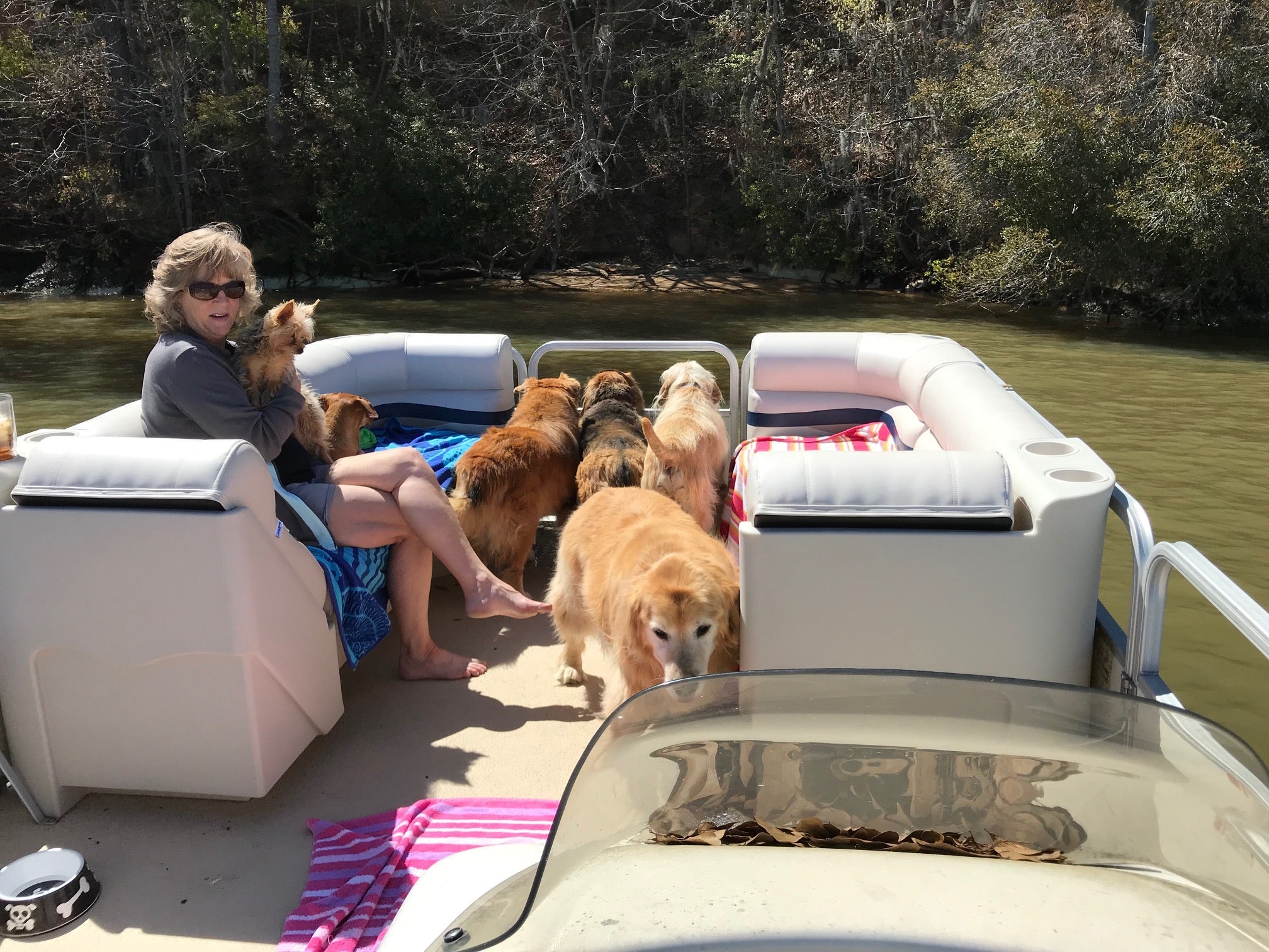 1999 Lowes Pontoon - Before and After