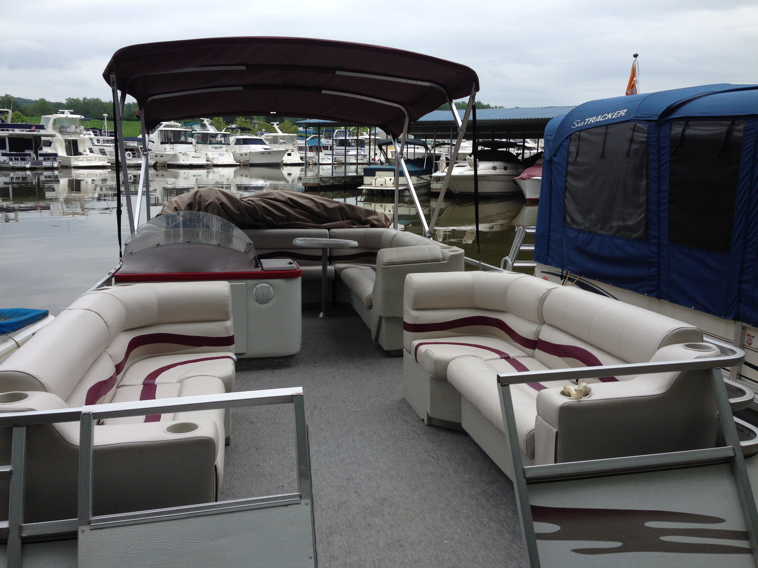 Replacing Pontoon Furniture On Crest II Pontoon