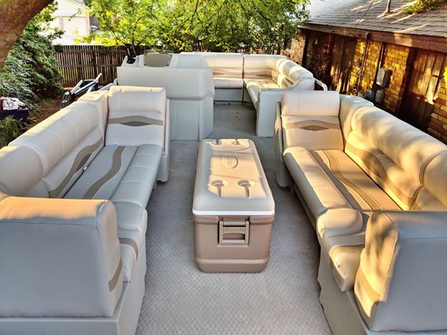 Premium Pontoon Boat Remodel