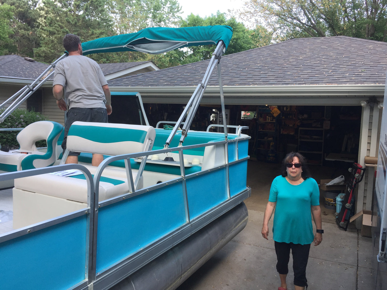 Classic Pontoon Boat Renovation