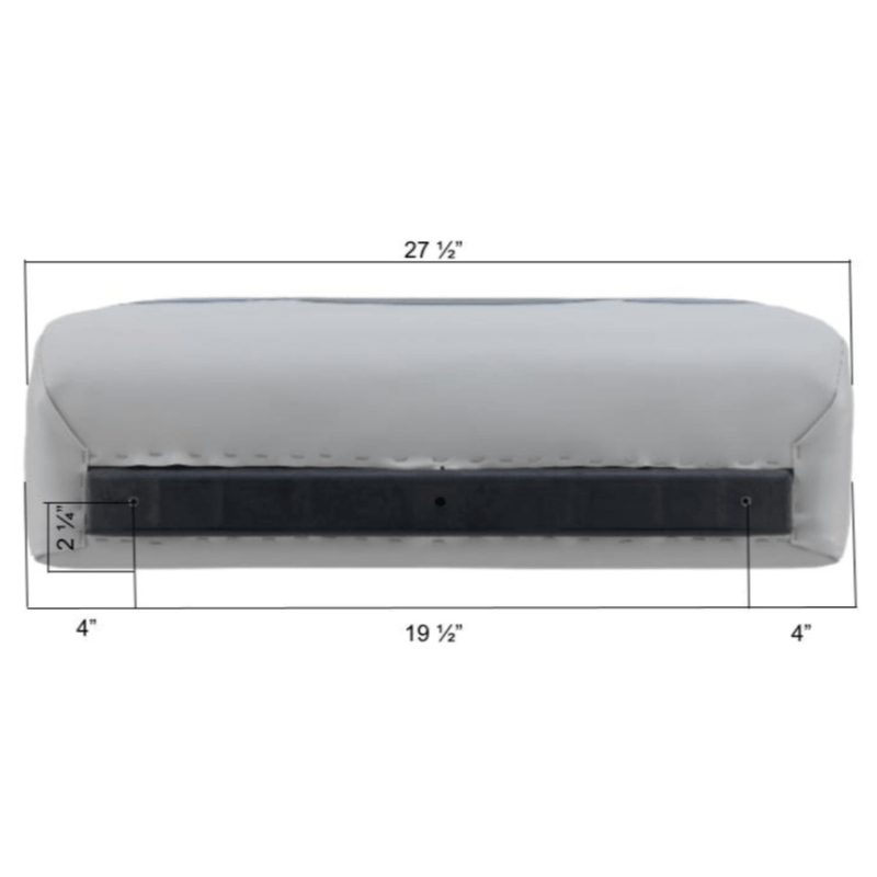 28"  Premium Pontoon Bench Cushions Only