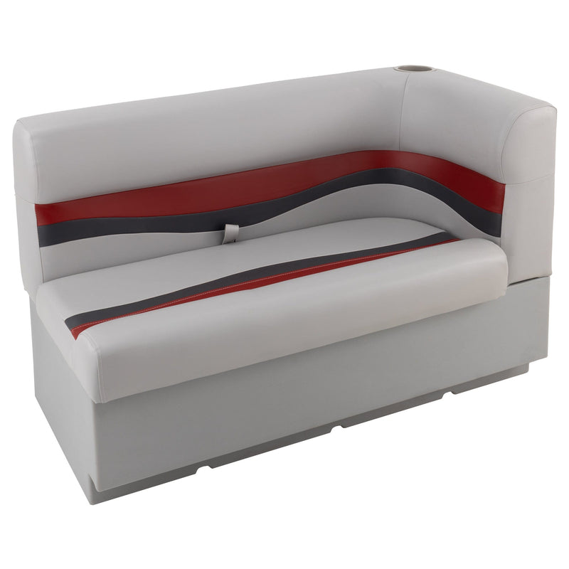 45" Left Classic Corner Bench Pontoon Seats