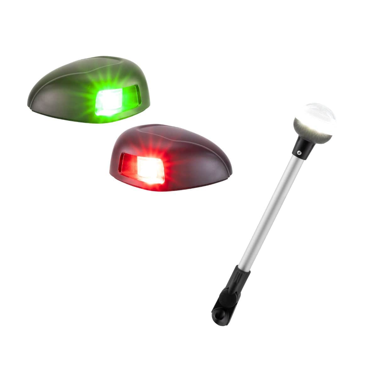 Red/Green Navigation Lights and LED Stern Light