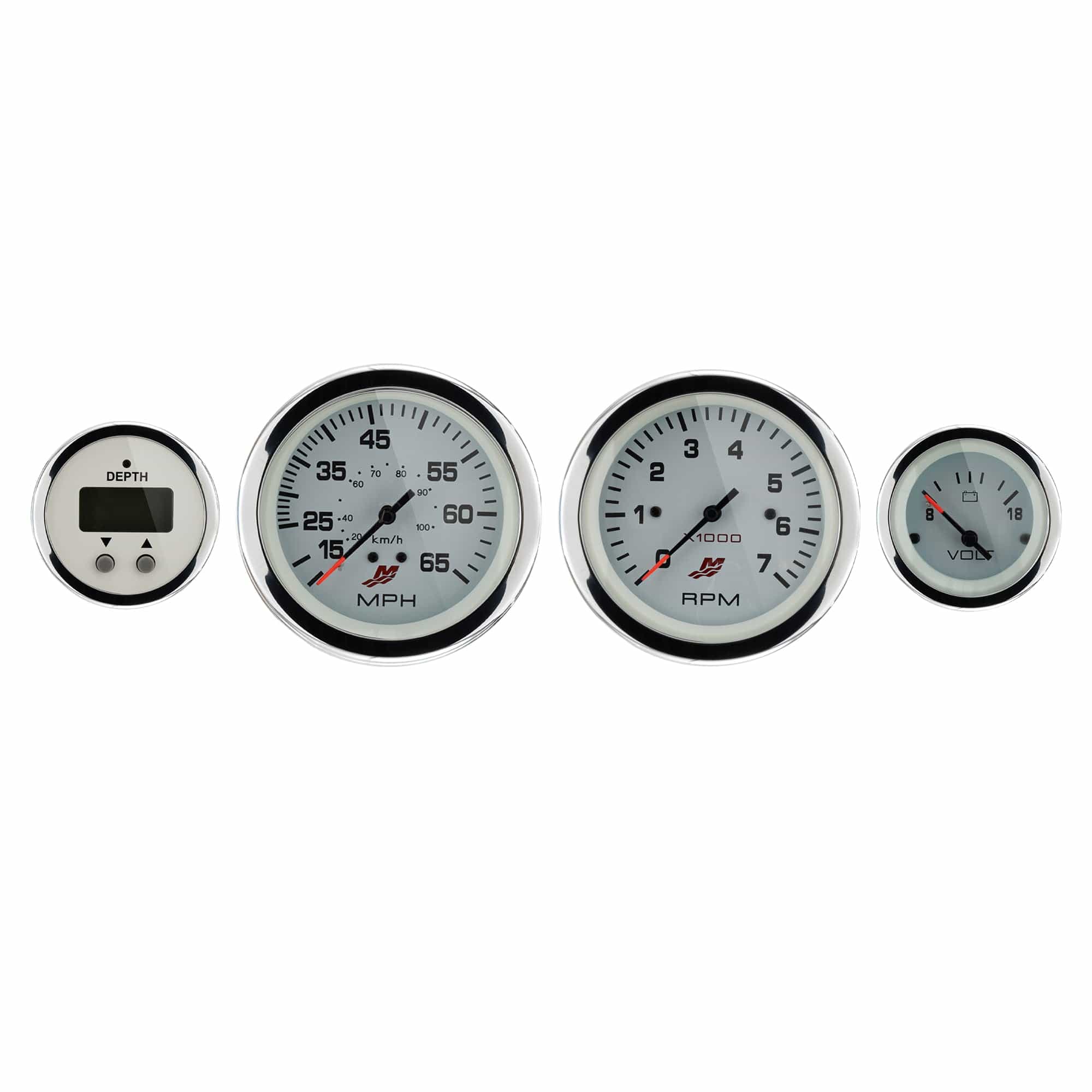 Pontoon Boat Gauge Set