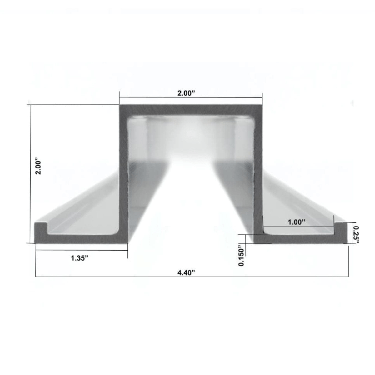 Aluminum Pontoon Cross Members