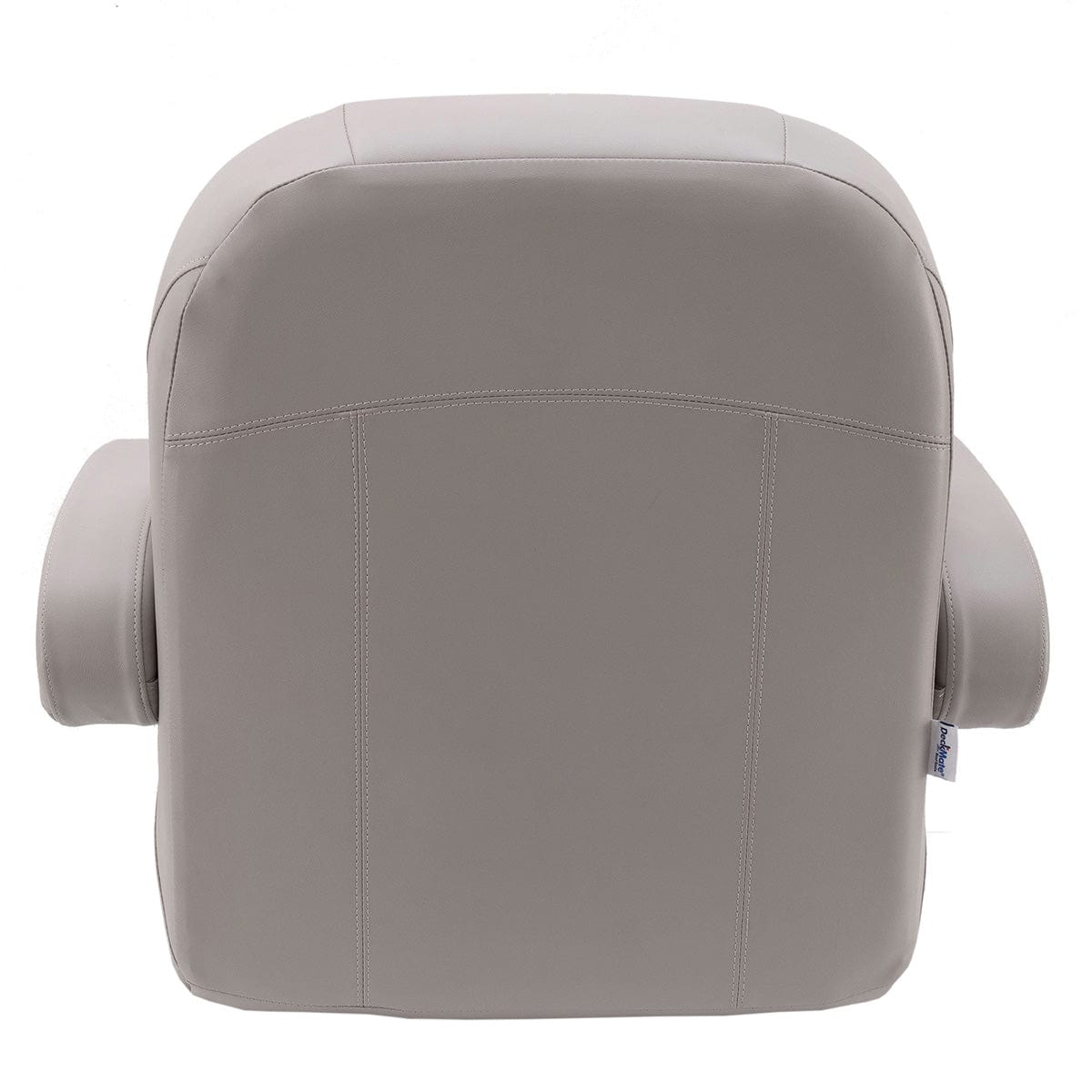 DeckMate Luxury Low Back Helm Chair back #color_navy & gray