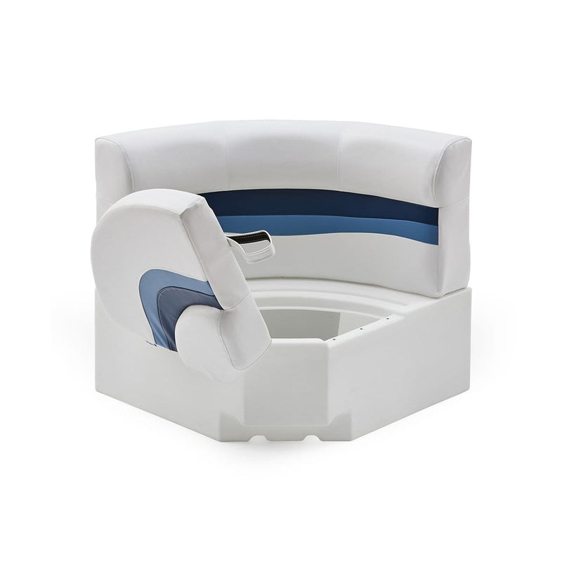 DeckMate Classic Corner Seat for Pontoon Open