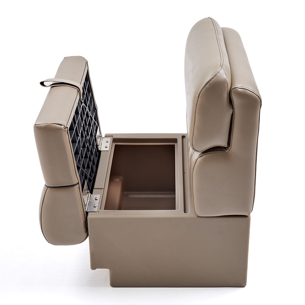 Pontoon Luxury Seat Collection Open #color_tan & beige