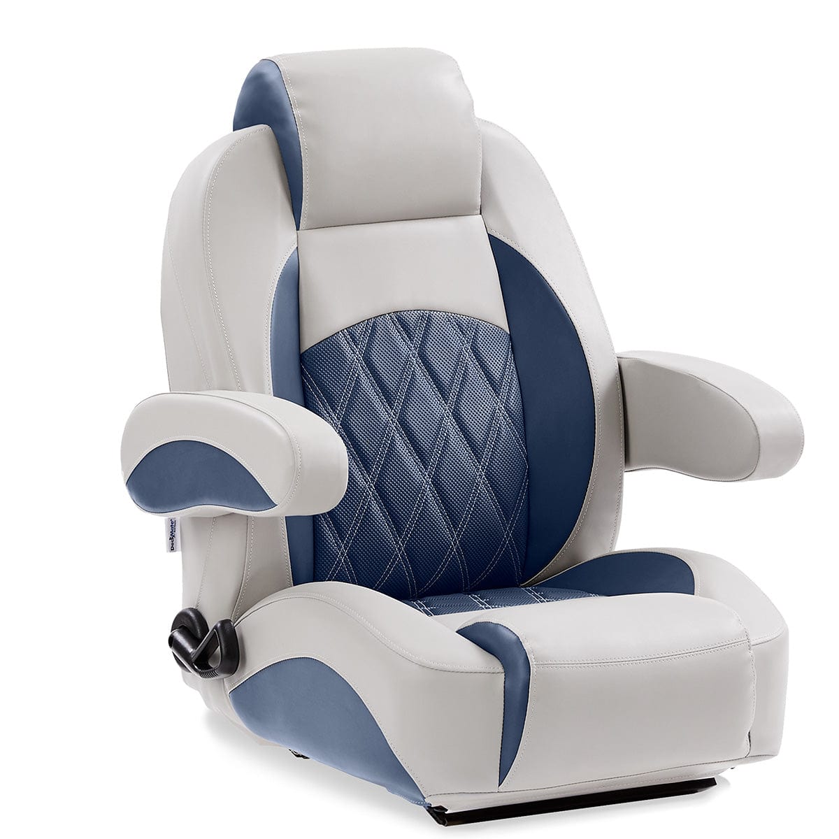 DeckMate Luxury Command Chair #color_navy & gray