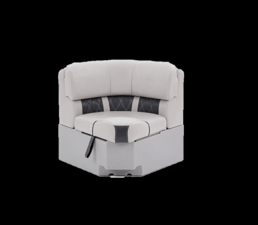 CLEARANCE ITEM CL-A634/CL-A250 | 30" Luxury Bow Radius Pontoon Seats | KL30-500