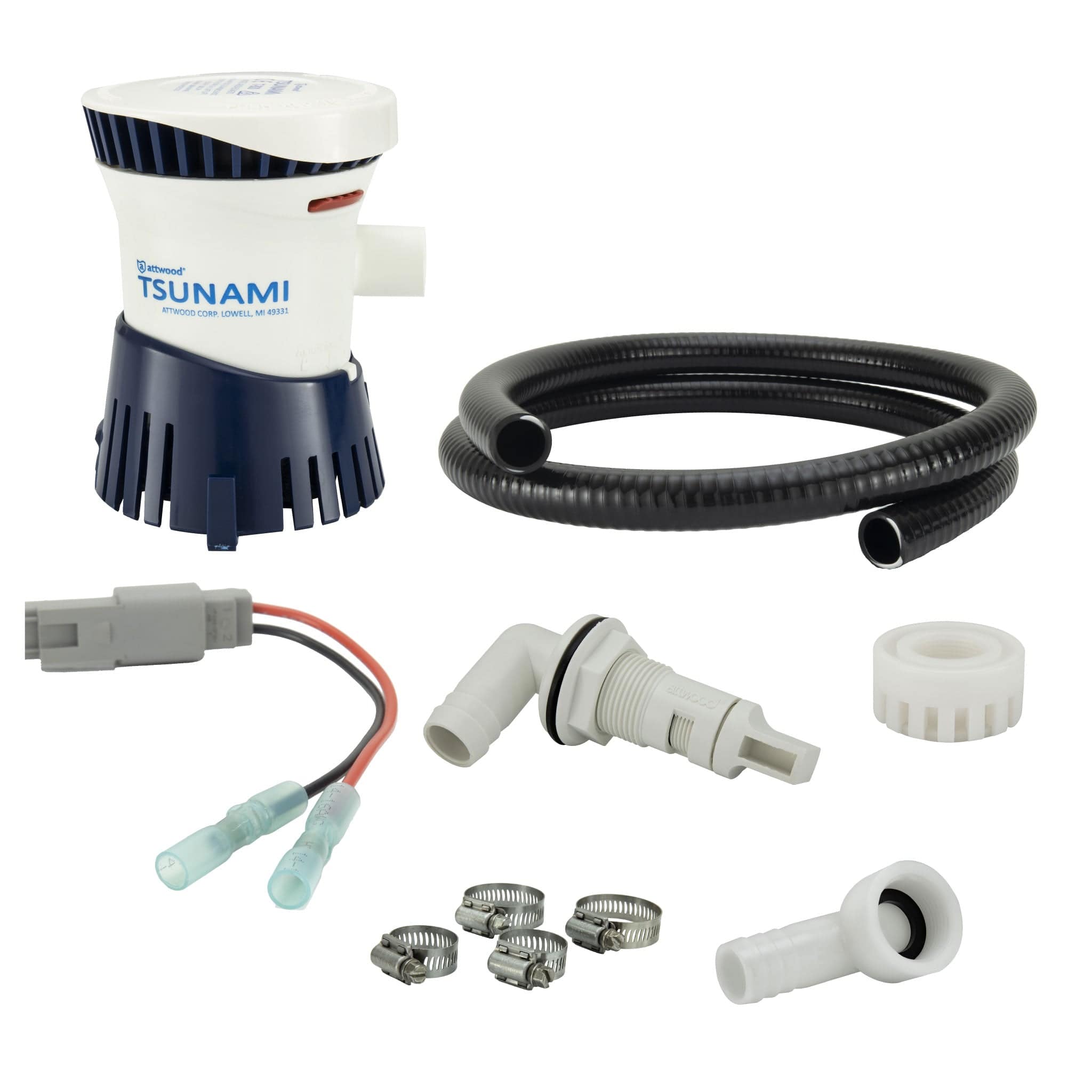 800 GPH Livewell Pump Recirculating Kit