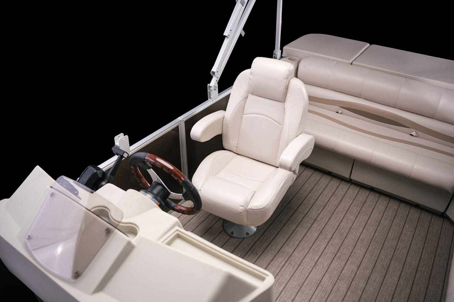 Classic Reclining Pontoon Captain's Chair