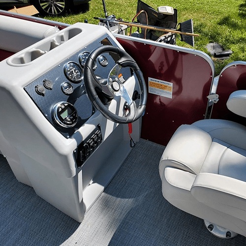 Classic Pontoon Boat Console | With Panel Options