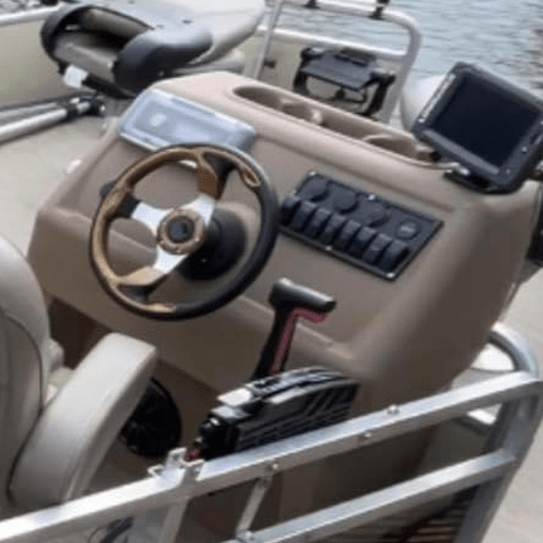 Classic Pontoon Boat Console | With Panel Options