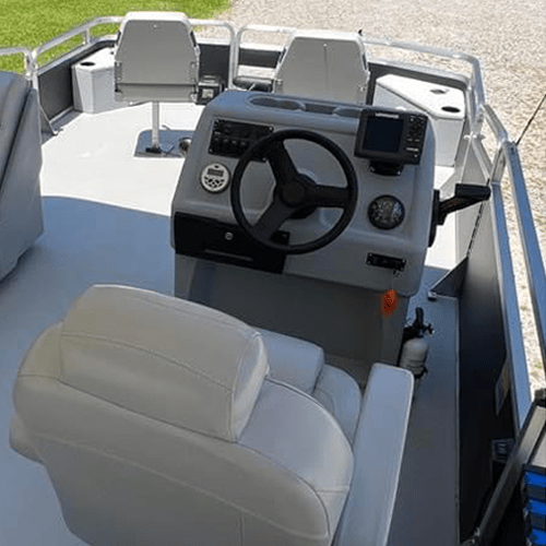 Classic Pontoon Boat Console | With Panel Options