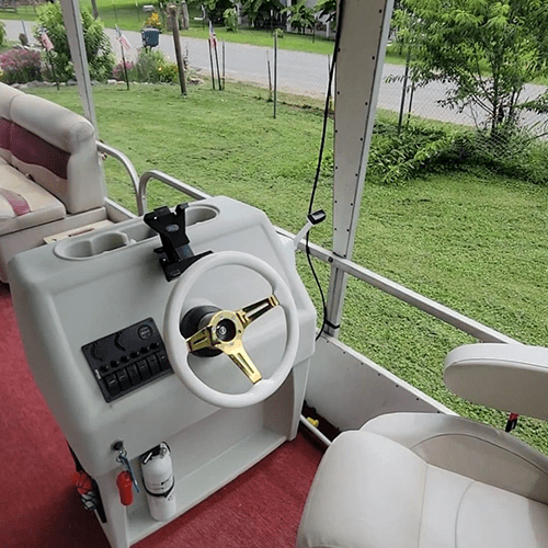 Classic Pontoon Boat Console | With Panel Options