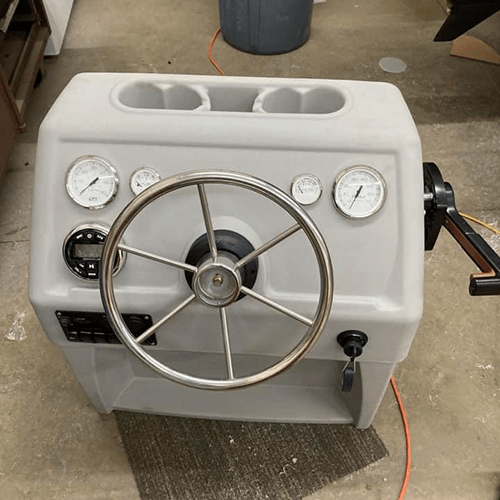 Classic Pontoon Boat Console | With Panel Options