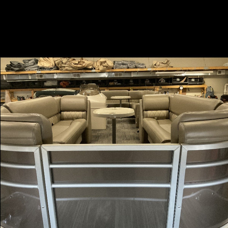 Stern Entry Sun Deck - 8' Wide Pontoon Fence Rail Package