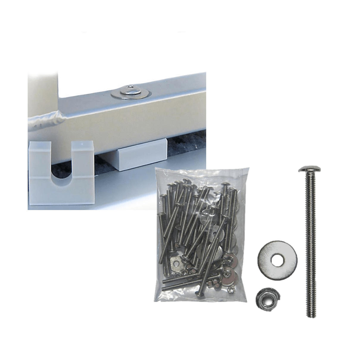 Fence Bolt and Riser Kit