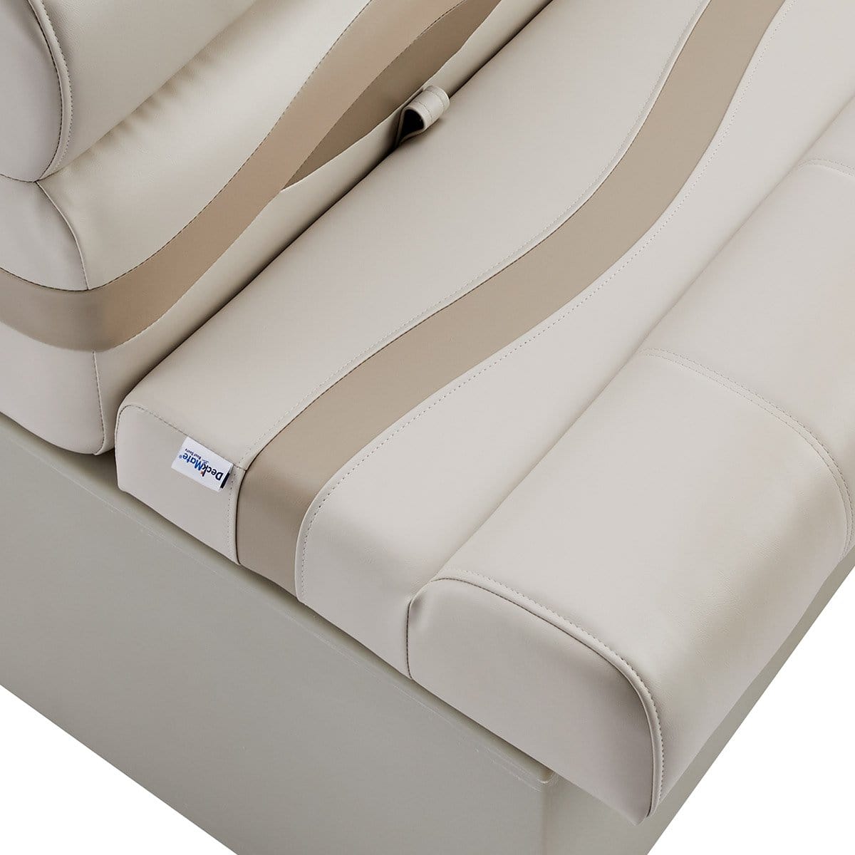 DeckMate Pontoon Bench detail #color_ivory, tan & beige