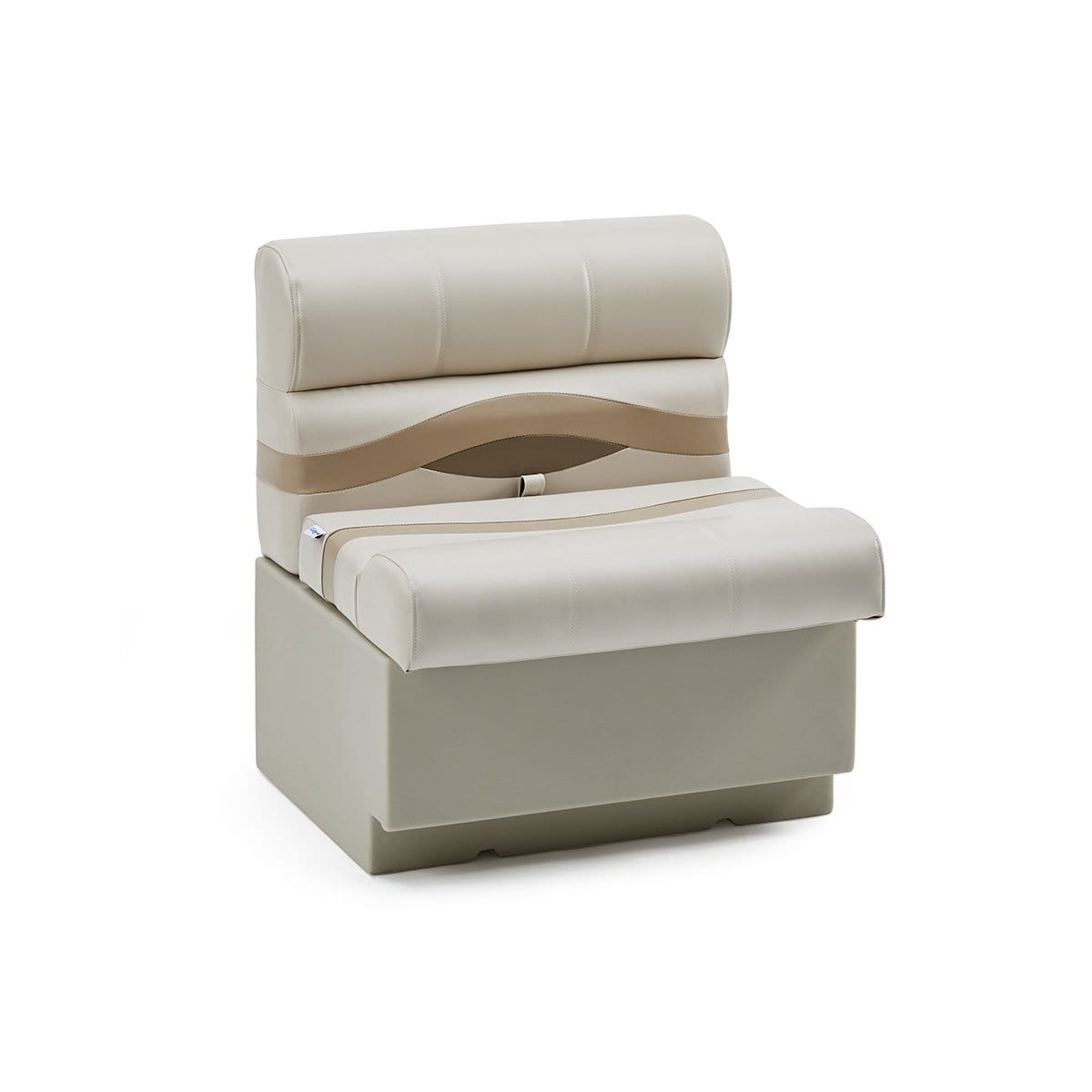 DeckMate Pontoon Bench #color_ivory, tan & beige