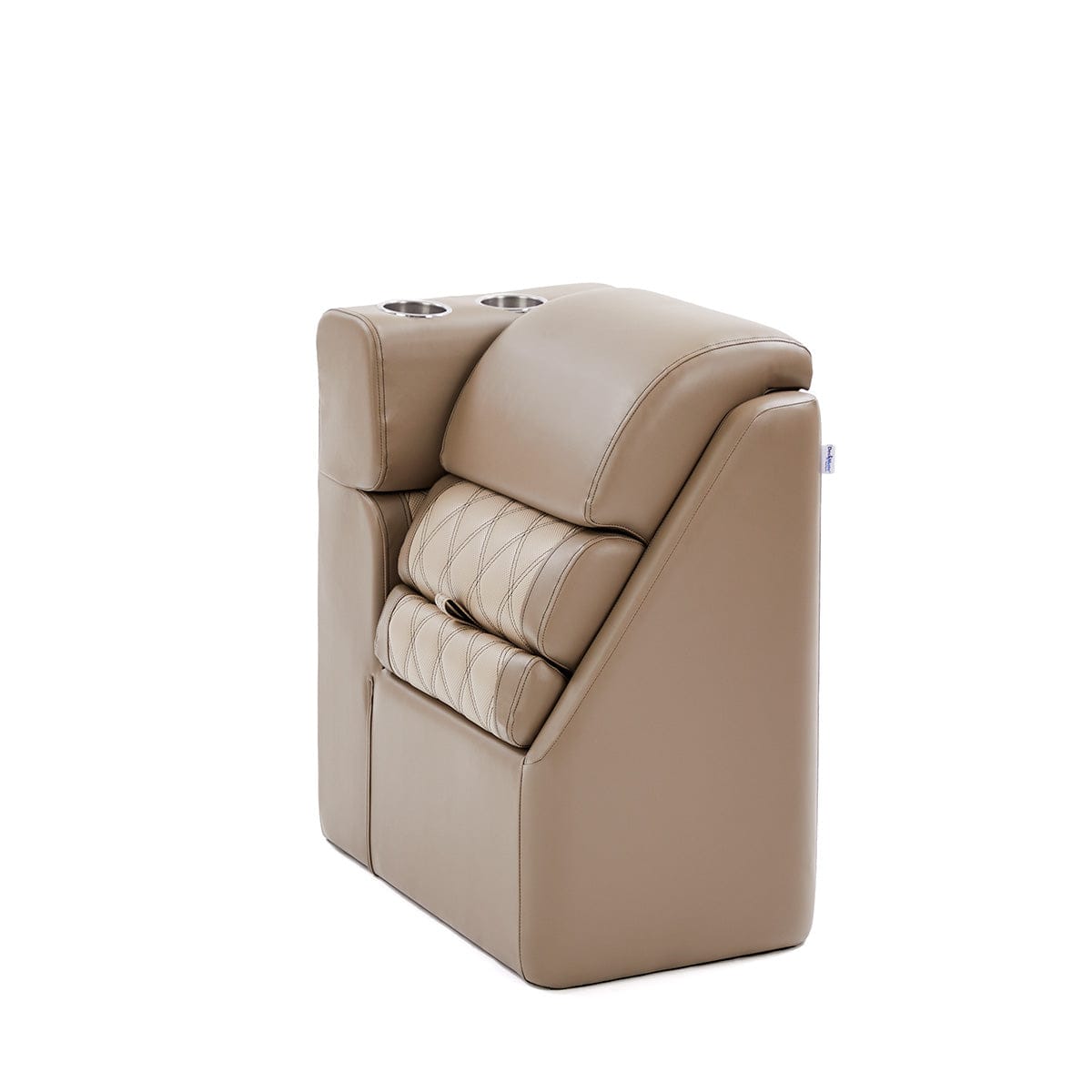 DeckMate Luxury Pontoon Lean Back profile #color_tan & beige