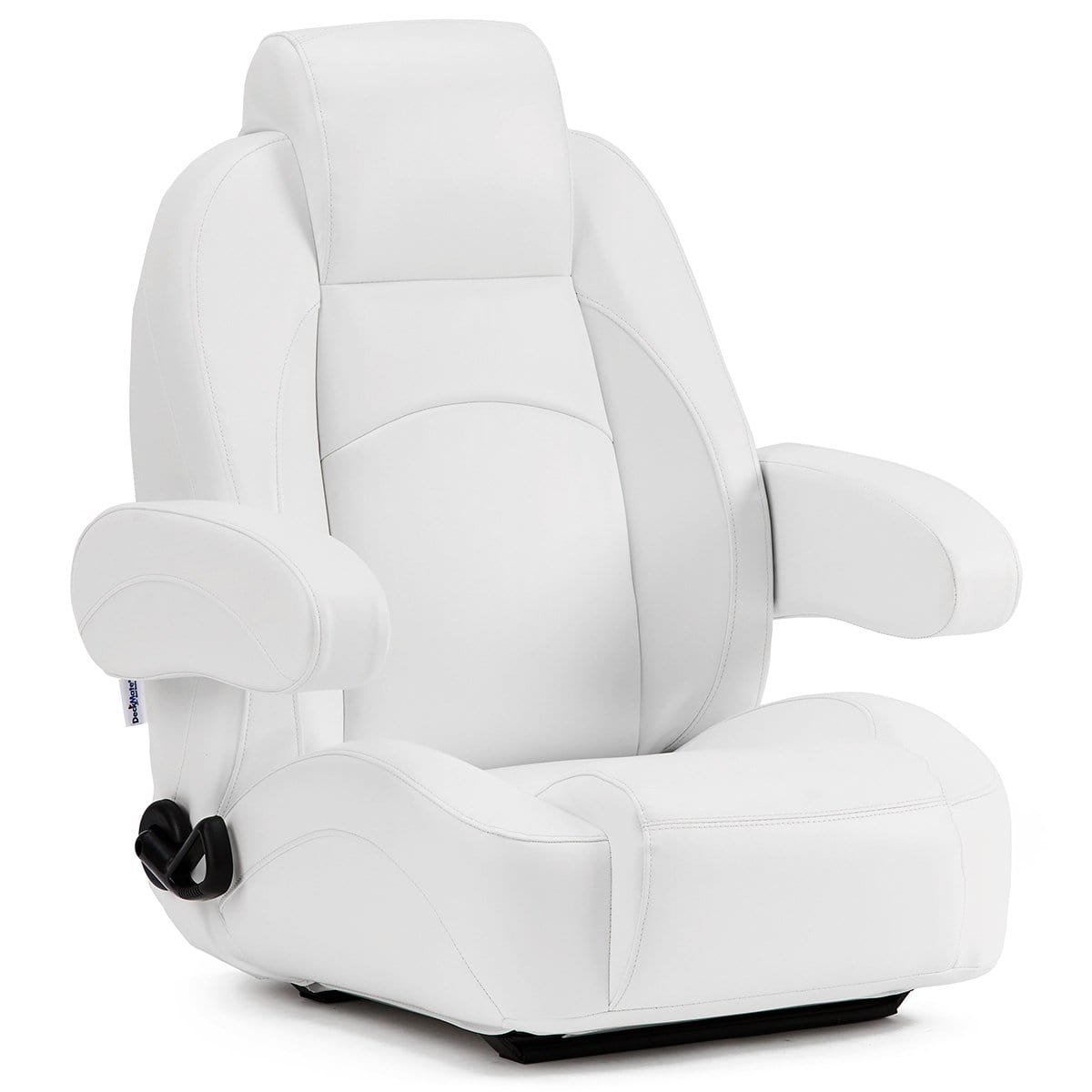 DeckMate Pontoon Boat Captains Chair #color_white