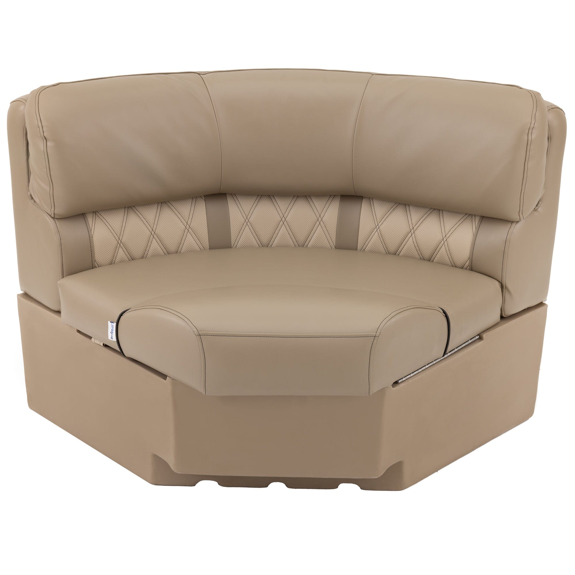 DeckMate Luxury Radius Corner Seat #color_tan & beige