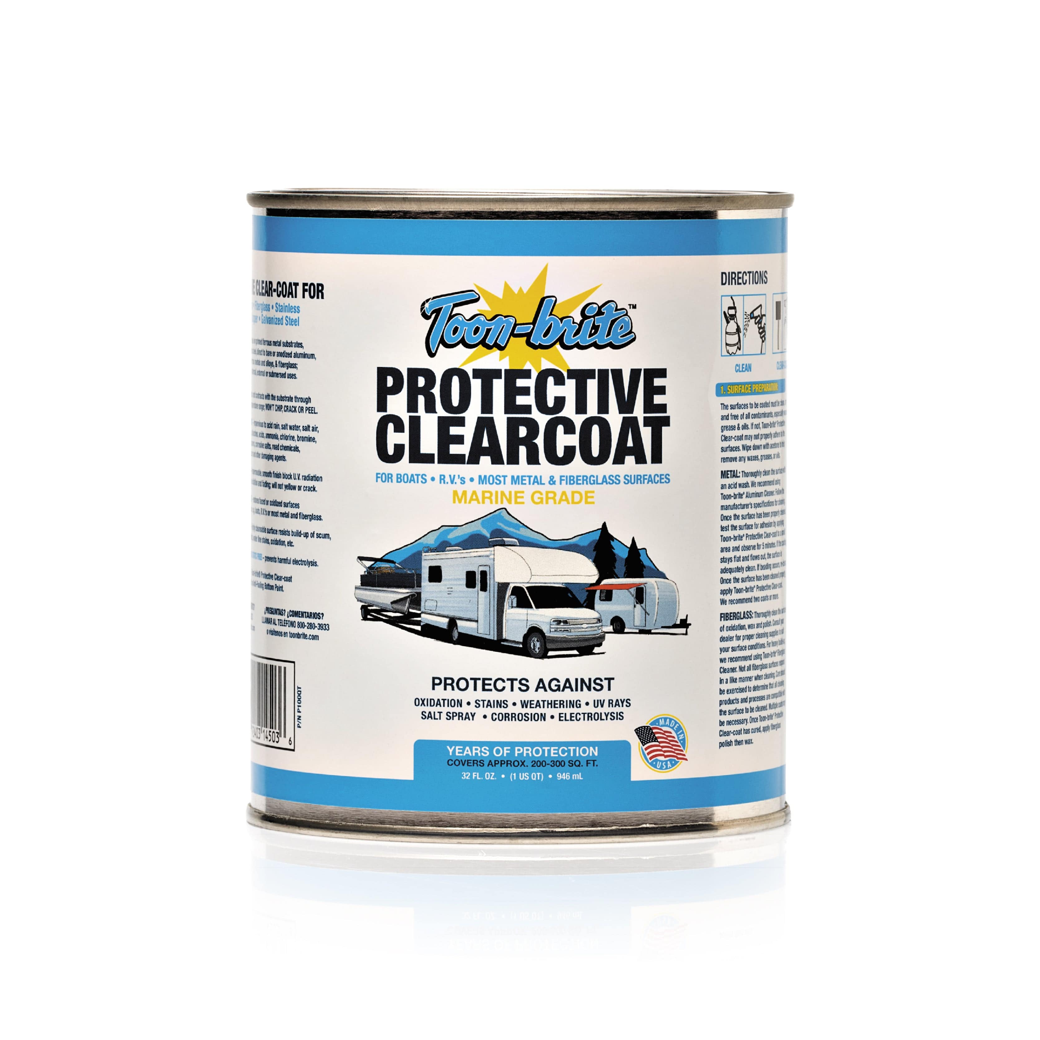 Toon Brite Protective Clear Coat | 32 fluid oz