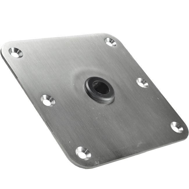 DeckMate Stainless Steel Boat Pedestal Floor Plate