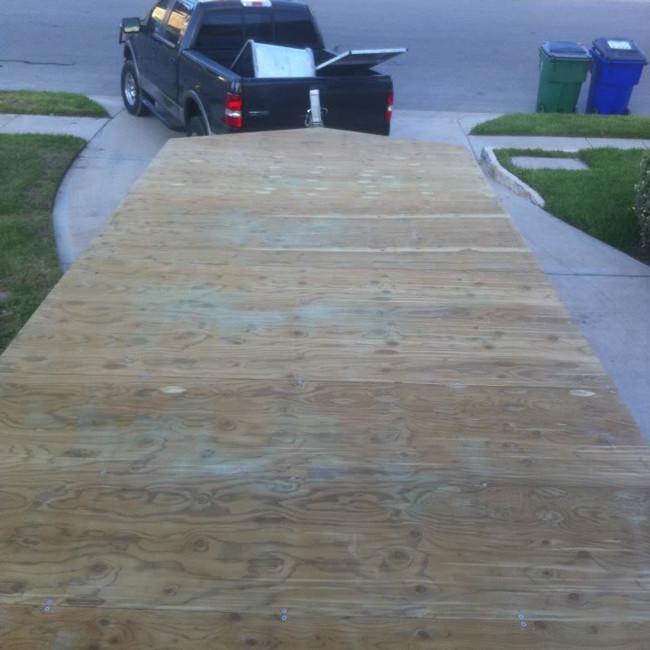 DeckMate Marine Grade Plywood customer photo