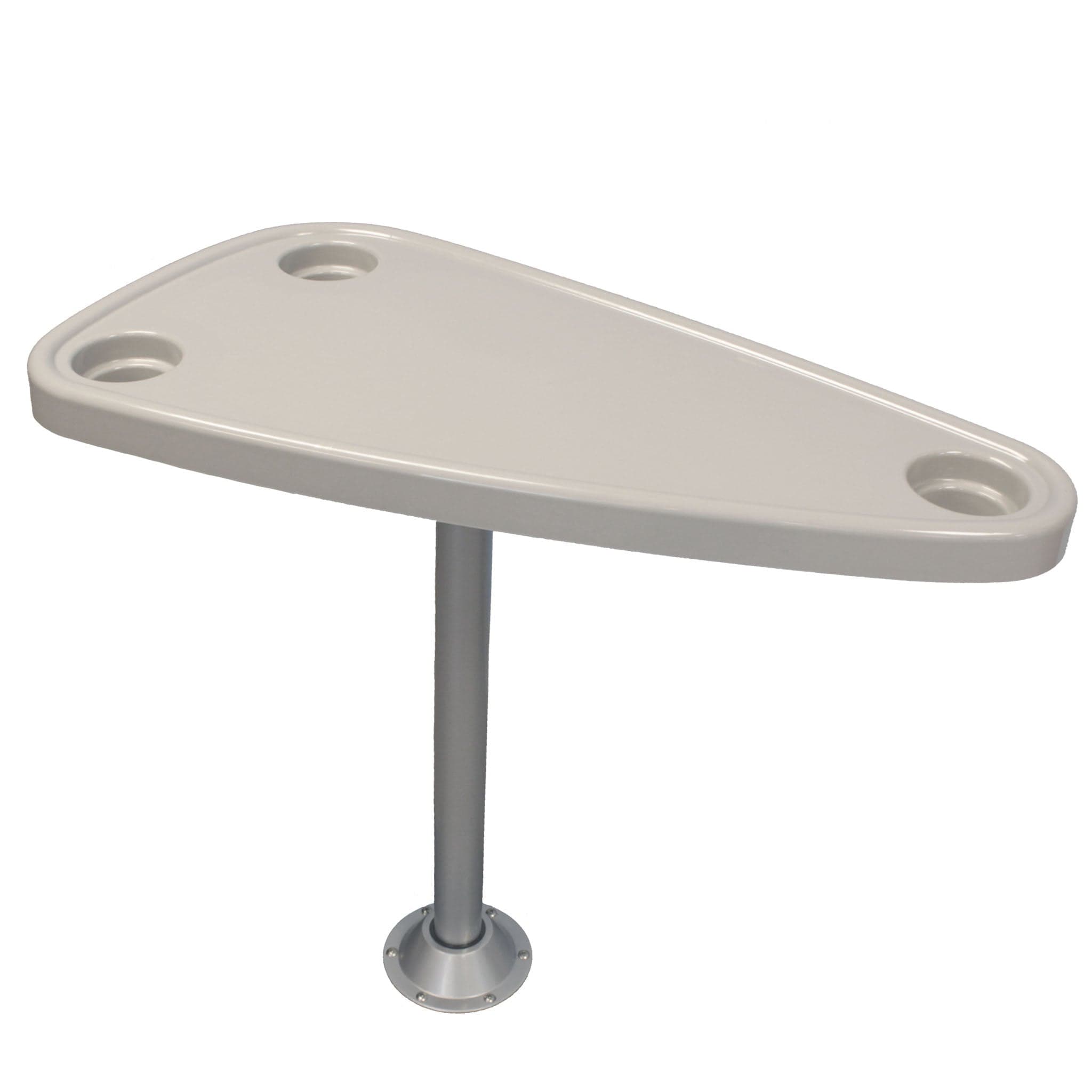 DeckMate Triangle Pontoon Boat Table Kit #color_gray