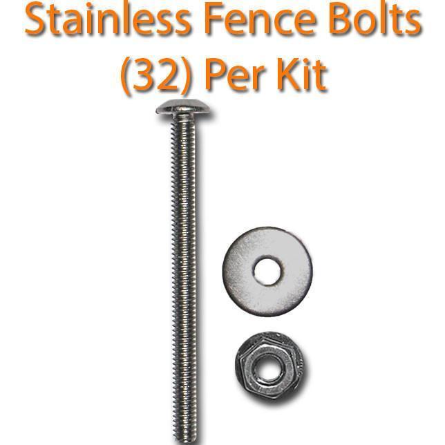 DeckMate Textured Carpet Pontoon Deck Kit fence bolts