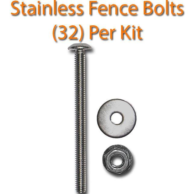 DeckMate 28oz Luxury Pontoon Deck Kit fence bolts