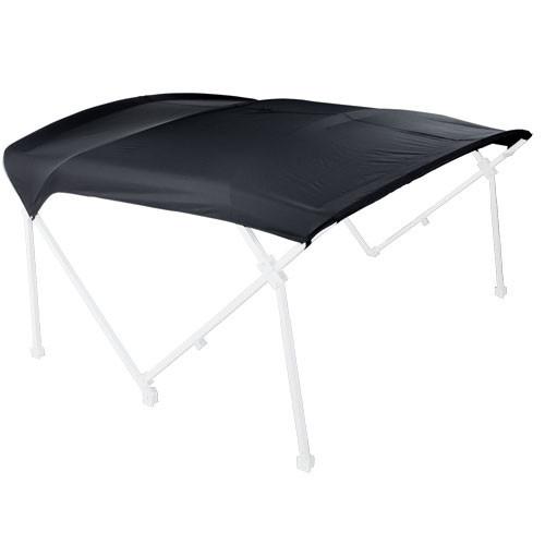 Black Replacement Pontoon Bimini Top Fabric #color_black