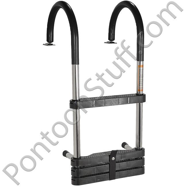 Telescoping Pontoon Ladders (Heavy Duty Stainless Steel)