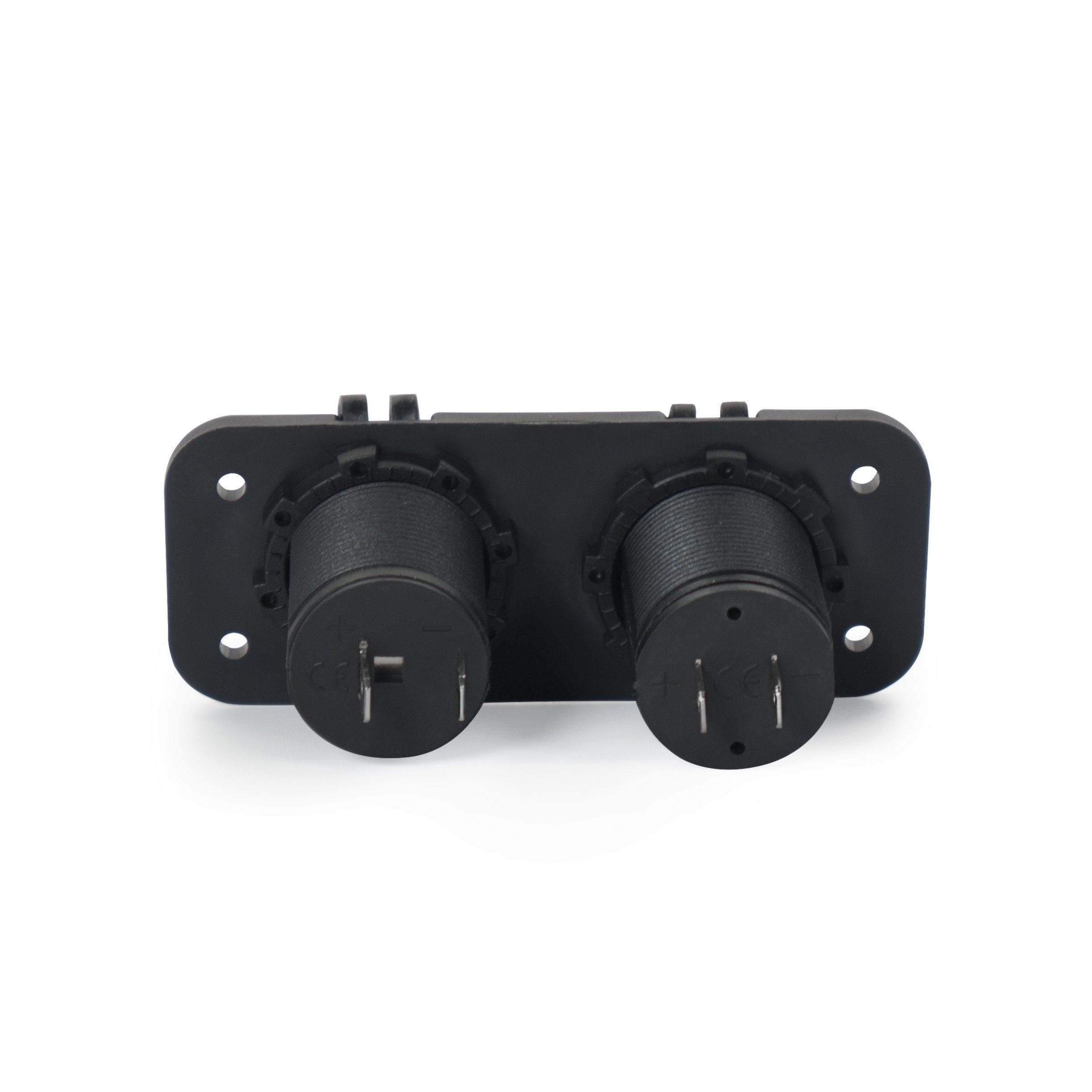 DeckMate Marine Grade Dual USB and Power Socket back